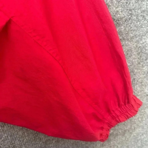 Vintage 80s Kaelin Ski Wear Windbreaker Mens Large Red Pullover Casual Jacket - Picture 6 of 15